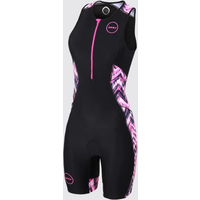 AliExpress Zone3 Women Cycling Skinsuit Triathlon Suit Cycling Sleeveless Swimwear Roupa Ciclismo Running Swimming Bike Bodysuit Jumpsuit