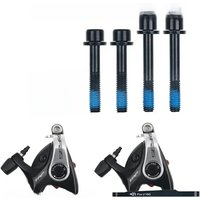 AliExpress SPORTARC Flat Mount Disc Brake Adapter Road Bike Disc Brake Adapter Front/Rear Aluminum Alloy 140 Or 160 Reversible 140mm/160mm For Rotor