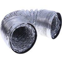 New 4 Inch 100mm Ventilator Pipe PVC Aluminum Tube Air Ventilation Pipe Hose Flexible Exhaust Duct 3/2M Air System Vent Bathroom