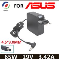 19V 3.42A 65W 4.5*3.0MM Charger Laptop adapter For MSI Modern ASUS X755J UX481 UX481FL UX480 P553UJ PU301LA Zenbook UX31A U38N