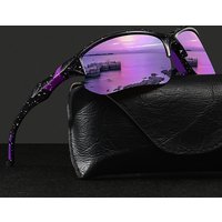 AliExpress AOOYOWEILY Fashion Vintage Half Frame Fishing Cycling Sports Sunglasses Men Women Running Mountaineering Sport Sun Glasses UV400 Eyewear