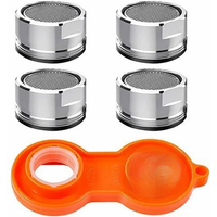 Brass Water Saving Faucet Tap Aerator Replaceable Filter Mixed Nozzle 24mm Thread Bathroom Faucet Bubbler Faucet replacement