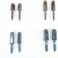 AliExpress KOOL BOOM 2pcs/lot Motorcycle Exhaust Escape moto Nuts screw M6 M7 M8 125cc 250cc chinese dirt pit monkey bike 110cc scooter muffler Studs