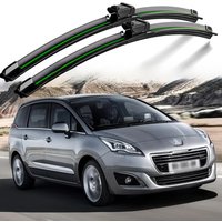 Wiper LHD Front Wiper Blades For Peugeot 5008 T87 2009 - 2016 Windshield Windscreen Window Brushes 30"28" Accessories