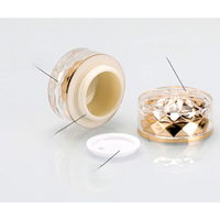 5g Mini Face Cream Bottle Empty Jar Acrylic Travel Lip Balm Container Refillable Bottles Double-layer Lotion Bottle Portable