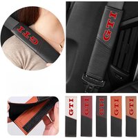 Car Safety Belt Adjustable Shoulder Strap Protector Pad For Volkswagen VW Golf 4 5 6 7 GTI Tiguan Passat B5 B6 B7 CC Jetta MK5