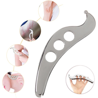 Stainless Steel Gua Sha Tool Manual Massage Scraping Board Body Shoulder Back Arm Leg Muscle Fascia Scraper