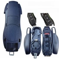 Smart Remote Key Shell Case For Porsche 718 911 Panamera Cayenne 2017 2018 2019 2020 Porsche 3/4 Button Fob Keyless Key Cover