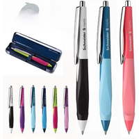 1pcs German Schneider 0.5mm Gel Pen Dolphin Haptify Smooth Black Press Signature Pen Refillable Refill Office School Supplies