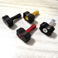 AliExpress For Brompton Seatpost Support Stopdisk Aluminum Alloy Seat Tube Adjustable Support Black Red Gold Silver