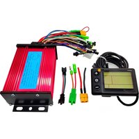 AliExpress NONE 36V 48V 52V 60V 72V 450W 500W 600W 25A E-bike/Electric Scooter Brushless Controller With LCD Display For Electric Bike