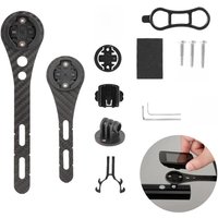 AliExpress GUB Bicycle Computer Holder Carbon Fiber Road Bike Stopwatch Speedometer Mount Holder Bike Extended Bracket for Garmin Bryton Wahoo