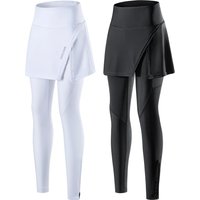 AliExpress WOSAWE Women's Padded Cycling Skirt Tights Polyester 2 In 1 Cycling Pants With Reflective Logo Bicycle Bike Pant Sports Leggings