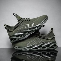 YRZL Sports Shoes Men Breathable Sneakers Comfortable Jogging Shoes For Men Non Slip Outdoor Walking Shoes Mesh Casual Footwear