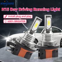 2Pcs H15 LED Headlight Bulbs 20000LM Turbo Daytime Running Lights 80W Car Lamp For Benz BMW Volkswagen Golf Audi Plug and Play