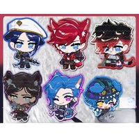 Arcane:League of Legends Men Keychain Women Stand Jinx Vi Key Chain Bags Keyring Pendant Kids Friends Gift Collection Ornament