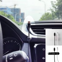 Car Magnetic USB Cable Holder Car Wire Organizer Date Cable Storage USB Charging Line Holder For BMW 5 Series F10 F11