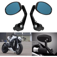 AliExpress NONE For BMW Ducati Aprilia Victory Motorcycle Bike Cruiser Chopper ATV Aluminum 7/8'' 22mm Bar End Side Rear View Mirror