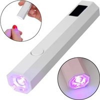 Portable Handheld Mini Nail Lamp for Gel Polish Quick Dry Flashlight Pen USB Nail Dryer Machine UV LED Nail Lamp