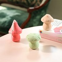 Boowan Nicole Mushroom Silicone Molds for Concrete Handmade Cement Plaster Jesmonite Making Mould Home Decorations