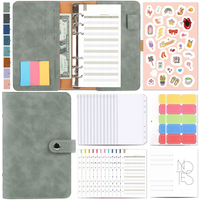 Money Budget Planner Binder With Zipper Envelopes, Cash Envelopes For Budgeting, Money Organizer For A6 Cash Budget Binder