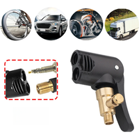 AliExpress NONE 1PCS 2 In 1 Car Tire Valve Pump Nozzle Clamp Deflate Motorcycle Bike Air Chuck Inflator Inflatable Pump Adapter Thread Connector