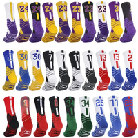 AliExpress NONE Style Star Kids Basketball New Socks Sport Socks Outdoor Cycling Skateboard Running Breathable Adult Non-Slip Middle Towel Socks