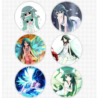 Saya no Uta The Song of Saya Badge Brooch anchor Peripherals Pin Anime 75mm Children's gift Gift For Friend DIY Hat Fandom