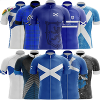 AliExpress Bouygues New SCOTLAND Men Cycling Jersey MTB Maillot Bike Shirt Downhill Jersey High Quality Team Mountain Bicycle Clothing