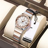 POEDAGAR Luxury Watch For Ladies Waterproof Luminous Date Stainless Steel Women's Quartz Watches Fashion Dress Woman Wristwatch