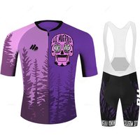 AliExpress NONE New Road Team Summer Cycling Jersey Sets 2026 Bicycle Short Sleeve Bike Clothing Bib Shorts MTB Mallot Ciclismo Hombre Body Suit