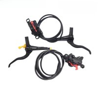 AliExpress Shimano MT420 Brake Split Right Left Brake Lever BR MT420 Hydraulic Disc Brake Caliper 1000/1700MM 4 Piston With Resin Pads MTB