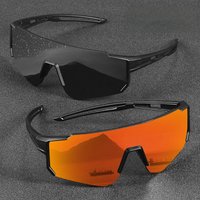 AliExpress CRIXALIS 2PCS Outdoor Sports Cycling Sunglasses for Men Women Fashion Trendy Mirror Sun Glasses Male Oversized Goggles UV400