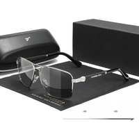 AliExpress KINGSEVEN Design Sunglasses For Men/Women New Polarized UV400 Coating Optical Lens Auto Reset Square Frame Driving Eyewear