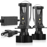 30000LM H4 Bi LED Projector Lens HeadLamps Auto H4/9003/HB2 Hi/Lo 2 PCS Led Headlight Bulb Canbus For Car Auto Moto Fog Lights