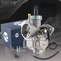 AliExpress NONE PE17 19 22 24 26 28mm Motorcycle Carburetor With Carb Jet For Yamaha Kawasaki Honda 2T 4T Flange Engine Dirt Bike Cub Scooter