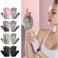 AliExpress NONE 1Pair Breathable Fingerless Cycling Gloves for Men And Women Workout Gym Weight Lifting Training Exercise Fitness