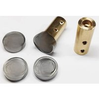 Steering Gear Adapter Shaft DIY Accessory 6MM Extension Column shaft Bearing For 25T Standard Servo Model Aircraft Robot