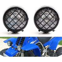 AliExpress spz 2pcs Front Head Light Lamp Headlight For 70 110 125 150 150cc 4 Wheeler Quad Dirt Bike ATV Dune Buggy for Yamaha Banshee 87-2006