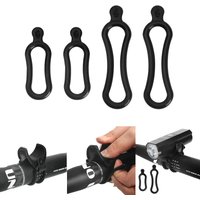 AliExpress NONE 5Pcs Bike Rubber Mount Band Bicycle Headlight Rear Lamp T6 L2 Q5 Handlebar LED Torch Holder Install Parts Light Strap