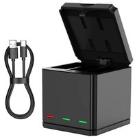 Triple Battery Charger for GoPro HERO8 Black / HERO7 Black / HERO6 Black / HERO5 Black Action Camera Accessories