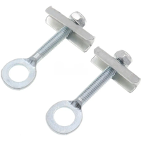 AliExpress Nowhat 1 Pair Rear Wheel Axle Hole Chain Tensioner Adjuster for 49cc 2-Stroke 4-Stroke Mini Dirt Pit Bike