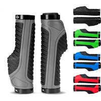AliExpress enlee New Bicycle Grips MTB Road Bike Double Lock Rubber Handlebar Grips Anti-Skid Shock-Absorbing Bike Grips Handlebar