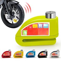 AliExpress Other Scooter Motorcycle Bicycle Alarm Lock Wheel Disc Brake Waterproof Anti-Theft Aluminum Alloy Safety Brake Lock Moto Aaccessories