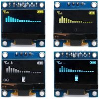 SSD1306 0.96" OLED Screen Module - Dual Interface I2C/SPI 128x64 Resolution for Arduino/Raspberry Pi & IoT Projects