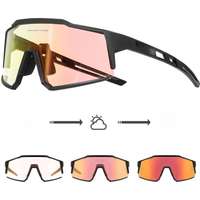 AliExpress kapvoe Kapvoe Outdoor Photochromic Sunglasses Cycling Sports Bike Glasses Man Women Road Bicycle Cycling Glasses UV400 Running Goggles