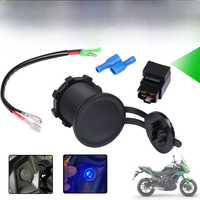 AliExpress S2R Motorcycle Bike USB Charger with Relay 12V 22A For Kawasaki Versys 650 Versys 1000 X300 Ninja 400 Ninja 650 2019 2020 2021 2022