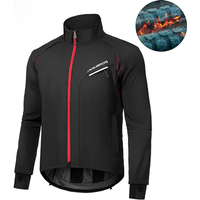 AliExpress ROCKBROS Winter Warmer Bicycle Jackets Windproof Thermal Fleece Bike Tops Coat Men Women MTB Road Sports Cycling Jerseys Jacket