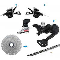 AliExpress Shimano SHIMANO SLX M7000 2x11 Speed Groupset include M7000 Shifters Front Derailleur M5120 Rear Derailleur M5100 Cassette 42T and Chain