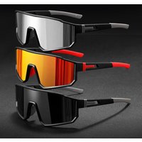 AliExpress Men's Oversized Cycling Glasses for Men Bicycle Windproof Colorful Coating Sunglasses Outdoor Sports Motorcyc